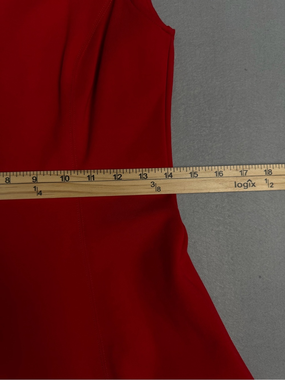 SPANX Perfect Fit & Flare Red Dress S A-Line Mini Pockets Little Red Dress - Picture 6 of 10